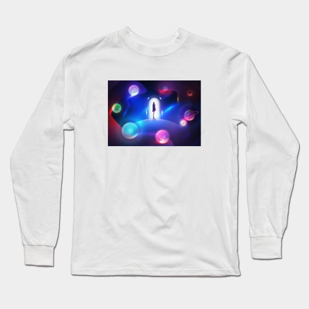 Otherside Long Sleeve T-Shirt by Marija154